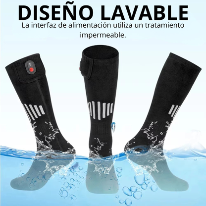 Calcetines térmicos recargables